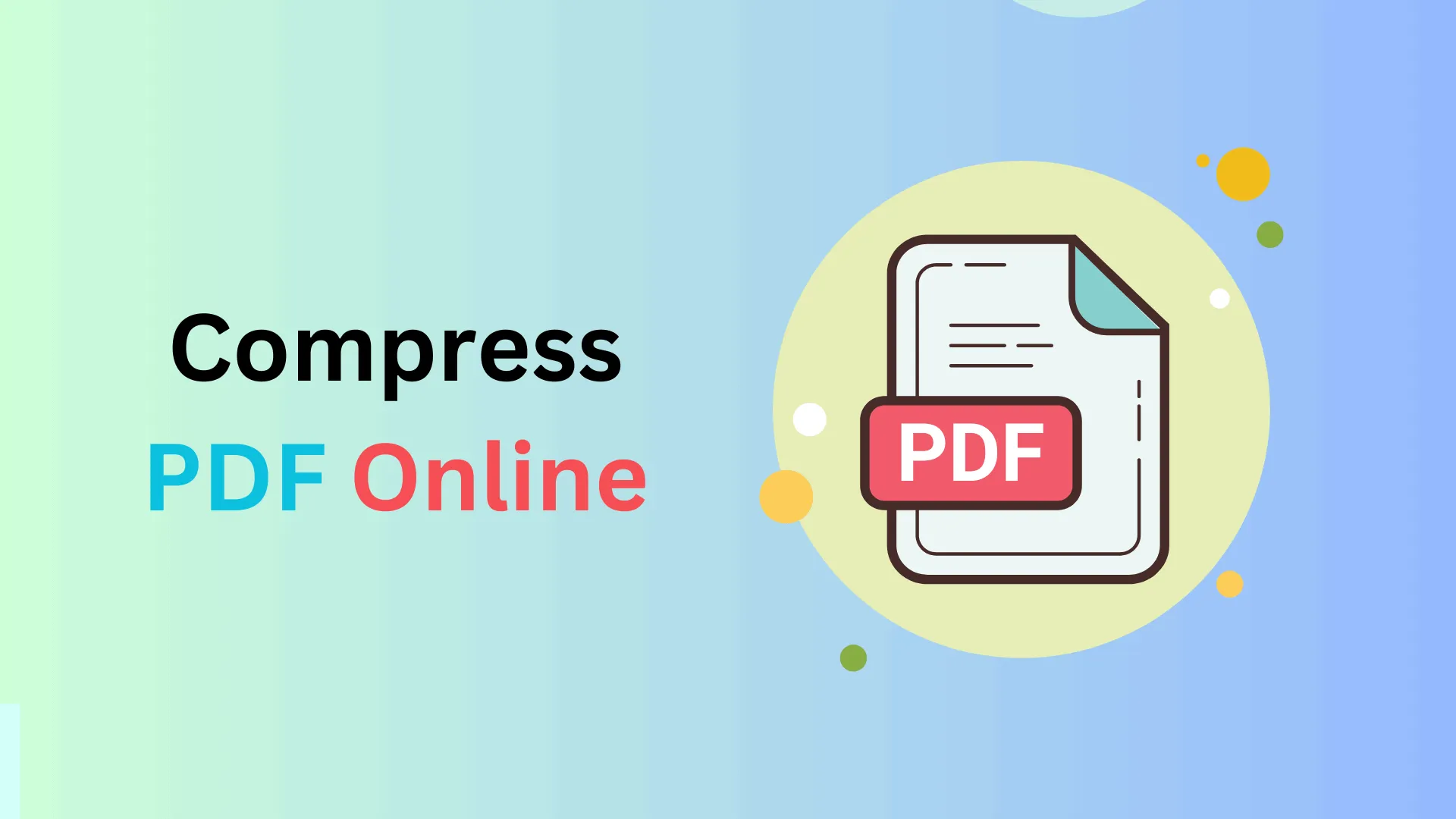 Compress PDF Online 2026